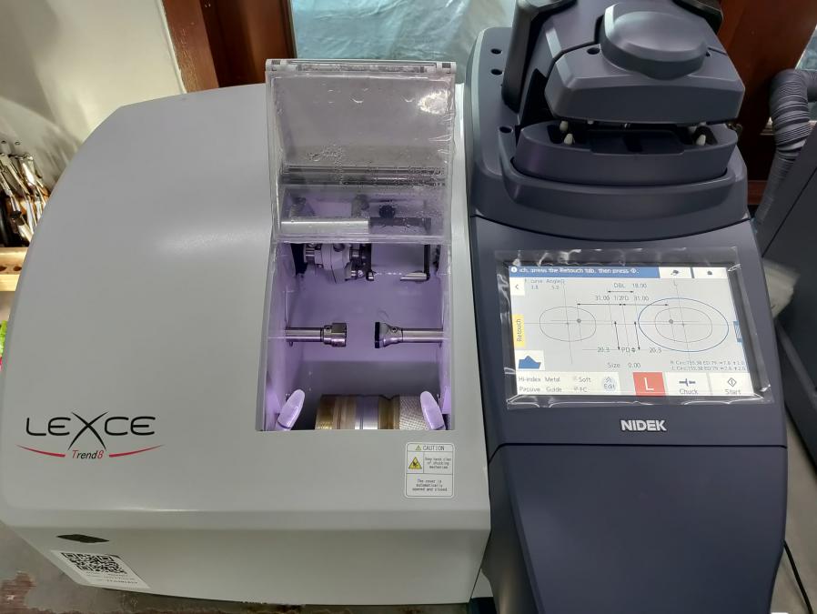 Nidek Patternless Lexce Trend8 Lens Edger