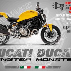 Ducati Monster 821 2014 Yellow Version