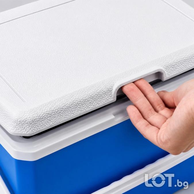 Преносима хладилна чанта 10L с отлична изолация  до 24 часа охлаждане