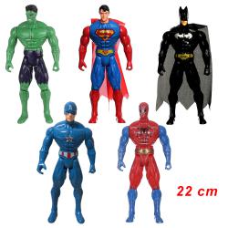 3401 Светеща фигура Непобедимите супергерои Avengers, 22 см