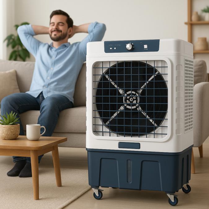 Въздушен охладител Air Cooler 380w new Club - 100l резервоар