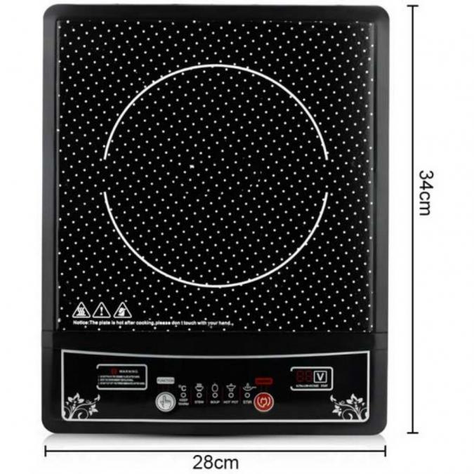 Единичен индукционен котлон Cheffinger CF Ind200 2000w