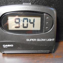 Casio PQ 12 alarm clock vintage
