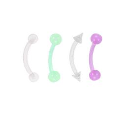 Пиърсинг обици на вежди биофлекс