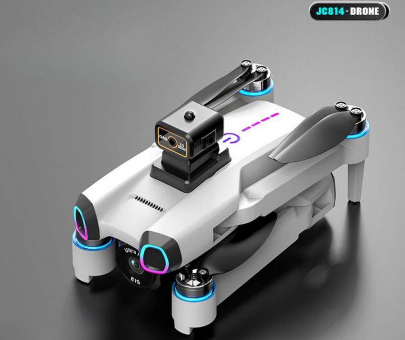 Сгъваем дрон Drone pro Jc814 с двойна 4K камера, 360 избягване на пре