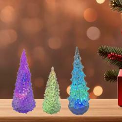 Магически светещи елхи с LED осветление