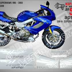 Honda VTR 1000f Superhawk 2003 - Blue Version