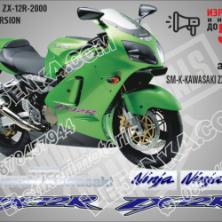 Kawasaki Zx-12r-2000-green Version