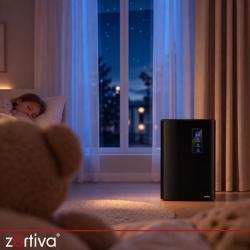 Влагоабсорбатор за въздух 2 в 1 с UV пречистване, LCD дисплей, дистанц