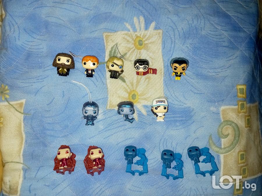 Фигурки Kinder - Harry Potter, DC, One Piece, Funko
