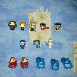Фигурки Kinder - Harry Potter, DC, One Piece, Funko