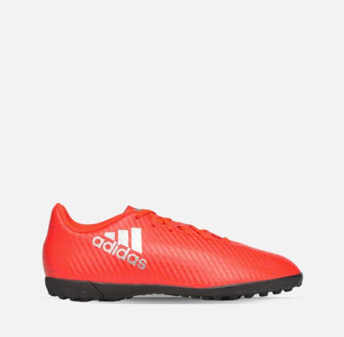 Намаление Футболни обувки стоножки Adidas X 16.4 TF Red Orange S7