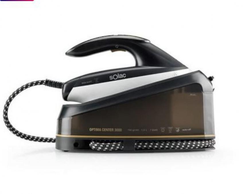 Парна ютия Solac Optima Center 3000 3000w, 7 bar налягане, 130 g min