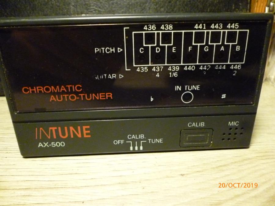 Intune ax-500 guitar tuner - vintage