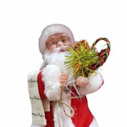 Декоративна фигурка Дядо Коледа. Височина 30см. Дядо Коледа със сп