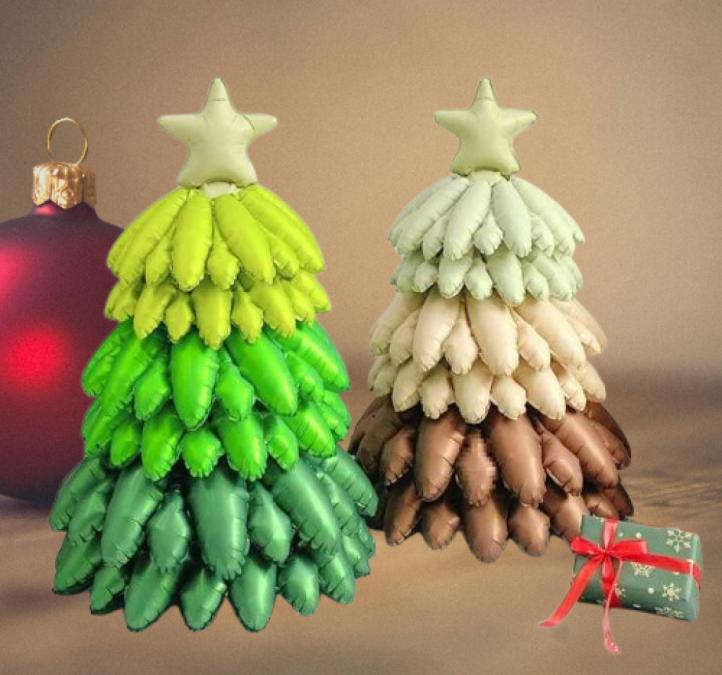 Коледни балони 7 части 3D Коледни елхи  Перфектната декорация за праз