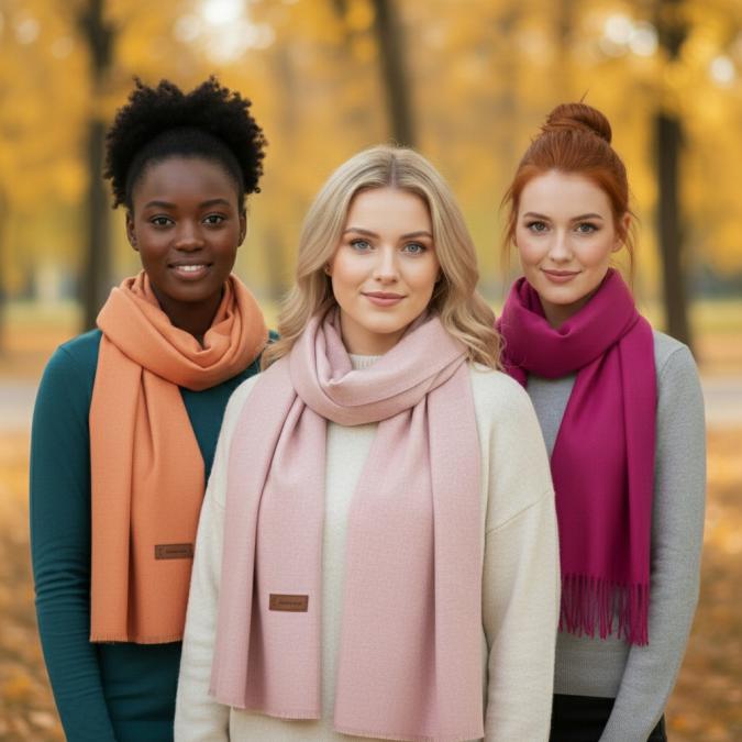 Луксозен кашмирен шал за зимата  Стил и комфорт всеки ден