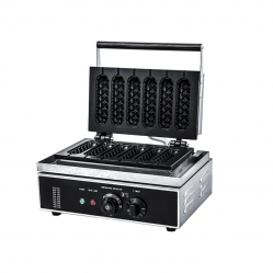 Професионален гофретник за хотдог 6 броя