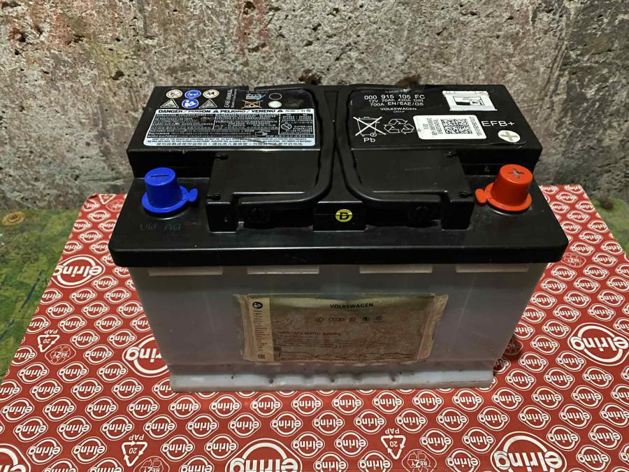 Оригинален акумулатор VW Варта Varta EFB 70 ам ч 700 а с гаранция