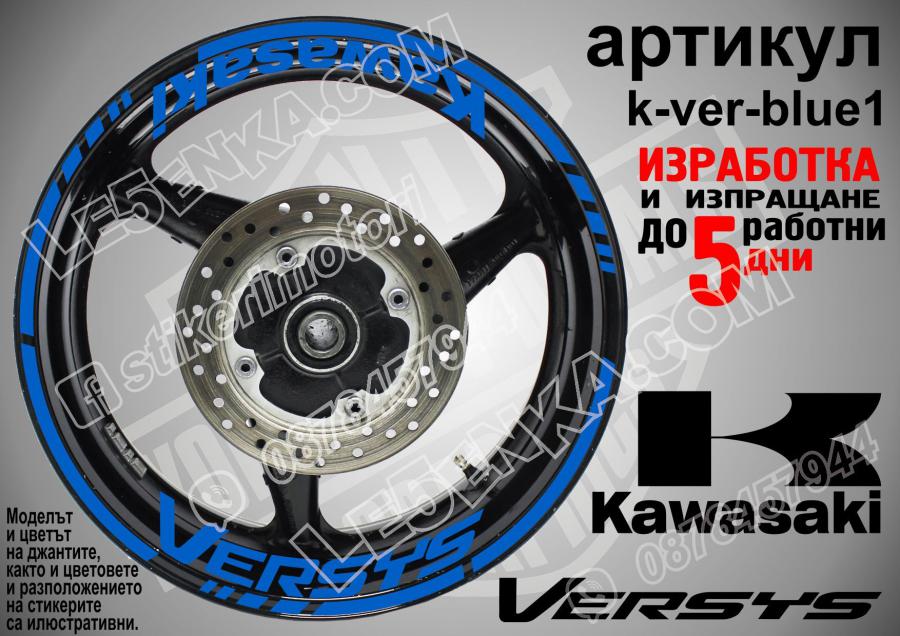 Kawasaki Versys Blue