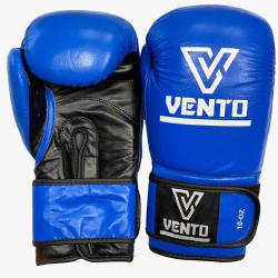 Боксови ръкавици Vento, Изработени от естествена кожа, 10 OZ, Сини 31