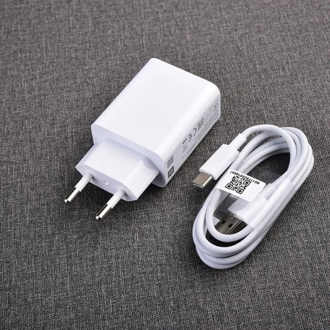 Оригинално зарядно и кабел Xiaomi Redmi Charger Fast Charge USB C 18W