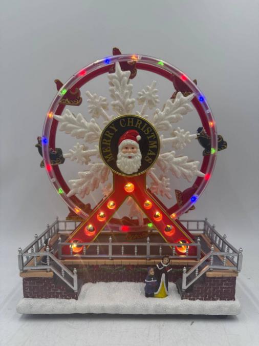 Коледно Виенско колело с музика и Led светлини