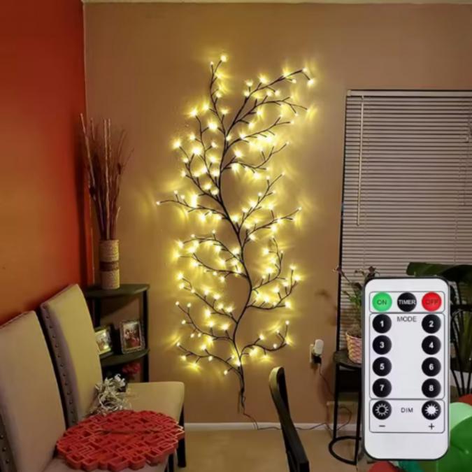 Стенна LED декорация с дистанционно - превърни всяка стена в произведе