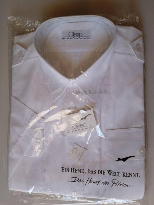 Риза мъжка Олимп, с къс ръкав, 44 разм.