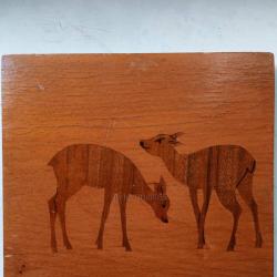 Картина дървена инкрустация 16 18 см