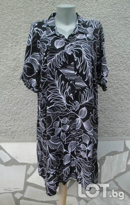4XL  Нова дълга риза туника Janina
