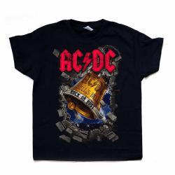 Тениска с печат AC DC