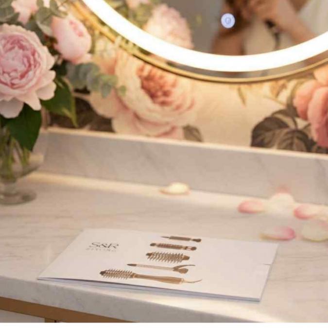 S&R Styling Sd-937a  5 в 1 уред за перфектна прическа без фризьор и с