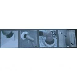 Водоустойчива електрическа почистваща четка с литиево-йонна батерия и