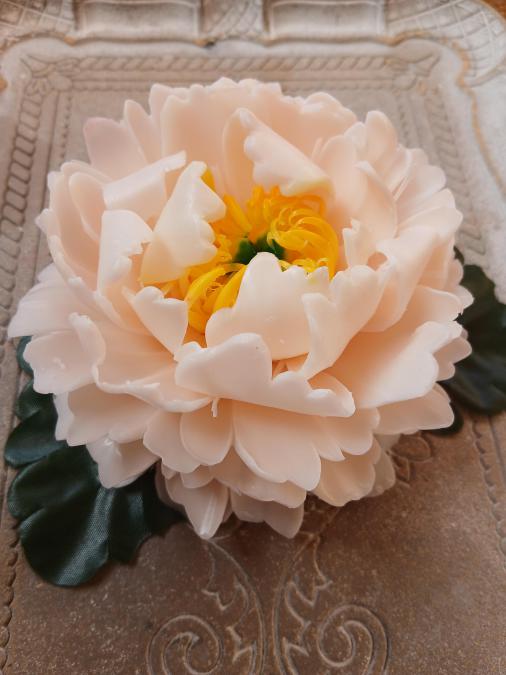 Декоративен сапун с форма на божур, ръчна изработка по поръчка