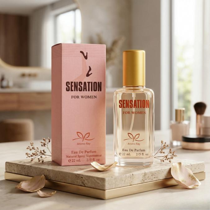 Дамски парфюм Sensation  Свеж цветно-плодов мускусен аромат с дълготр