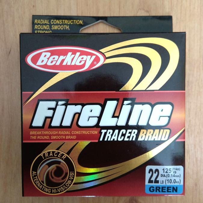 Berkley Fireline Tracer Braid - чисто ново плетено влакно