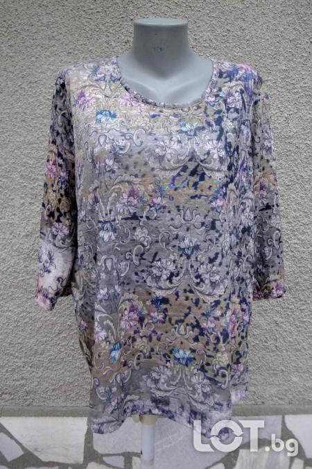 3XL Нова цветна блуза Laura Torelli