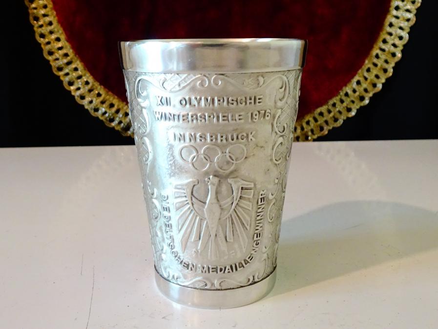 Олимпийска чаша от калай 1976 г.