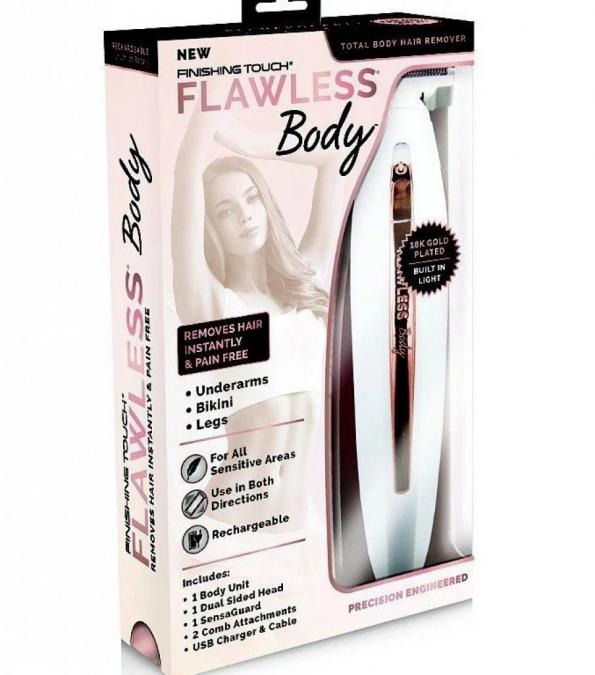 Дамски бръснач, тример Finishing Touch Flawless Body Tv559