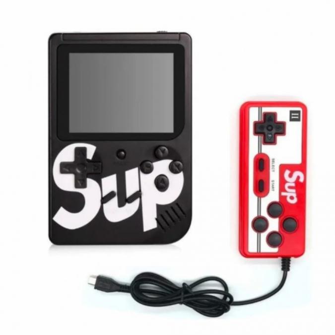 Ретро игрова конзола SUP 400  400 класически игри  джойстик за двама