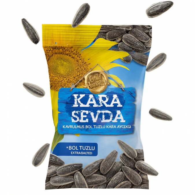 Слънчоглед Kara Sevda 150 г - Черен