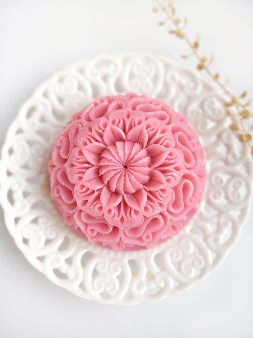 Декоративен ароматен сапун гравиран на ръка, подходящ за вашия дом