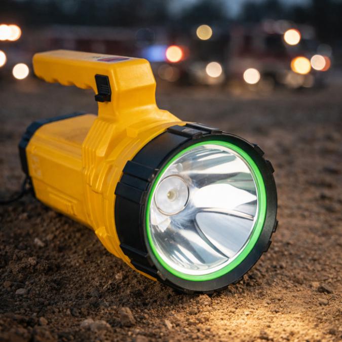 Акумулаторен водоустойчив фенер - прожектор Gf-599