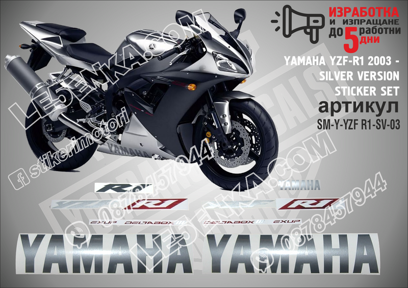 Yamaha Yzf-r1 - 2003 Silver Version
