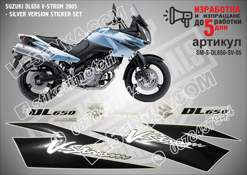 Suzuki Dl650 V-strom - Silver Version