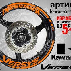 Kawasaki Versys Orange