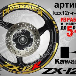 Kawasaki Zx-12r Gold
