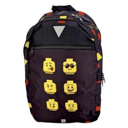 Лего детска раница Extended Backpack Black