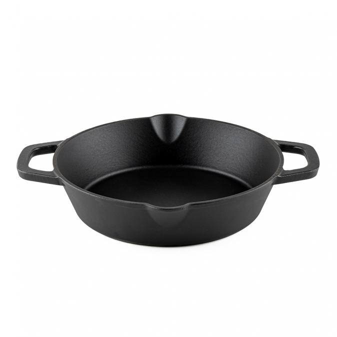 Тиган с ръкохватки Luigi Ferrero Tika Fr-3527 35x27x6.4 cm, 2.6 L чугу